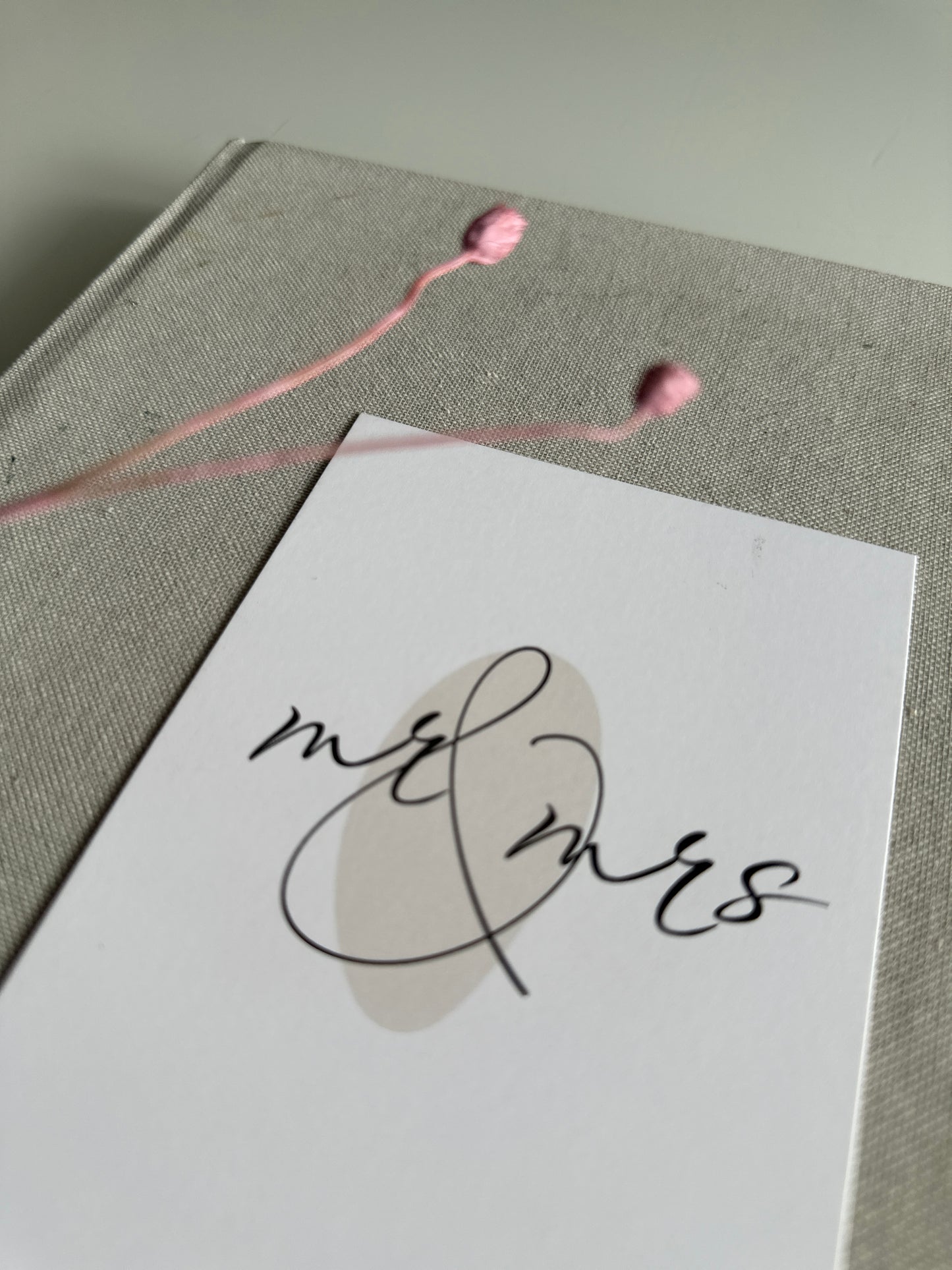 mr and mrs card