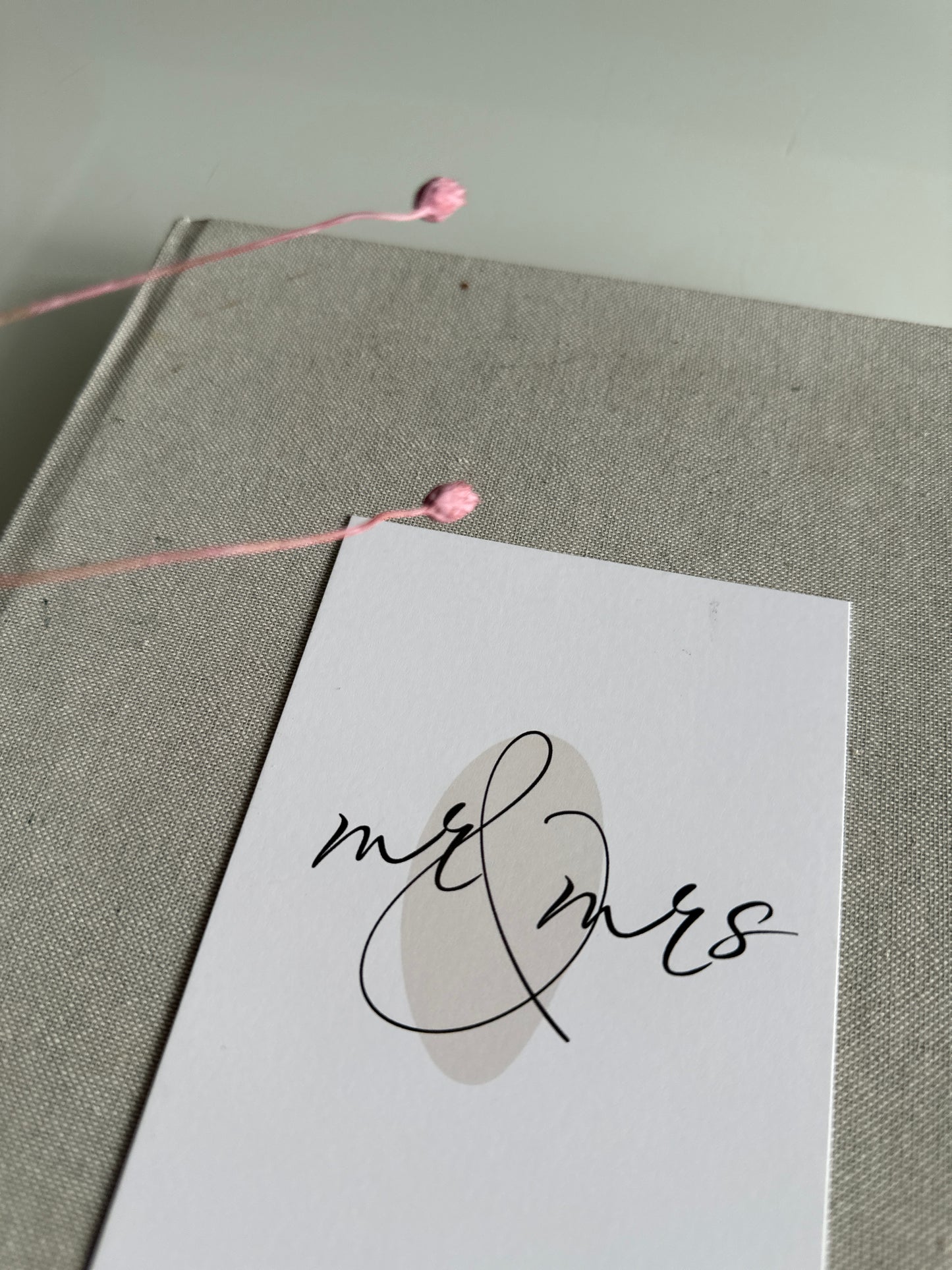 mr and mrs card