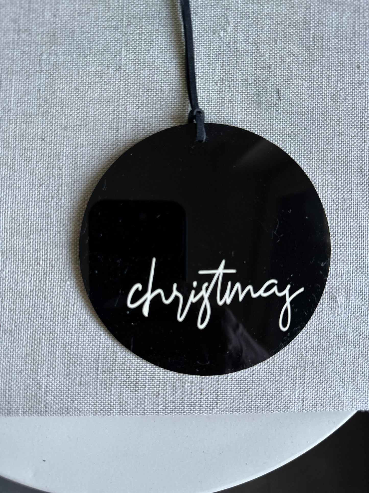 christmas. Acrylscheibe