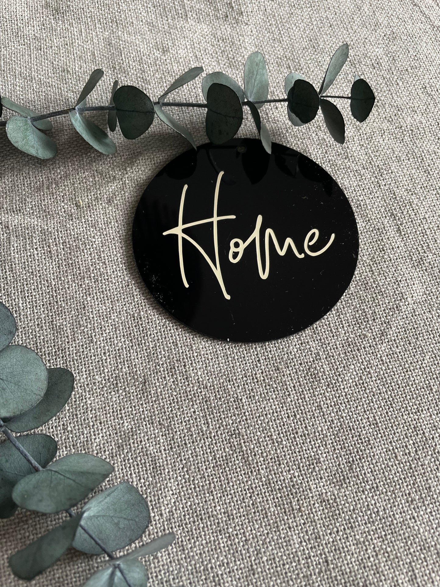 Acrylic disc-black
