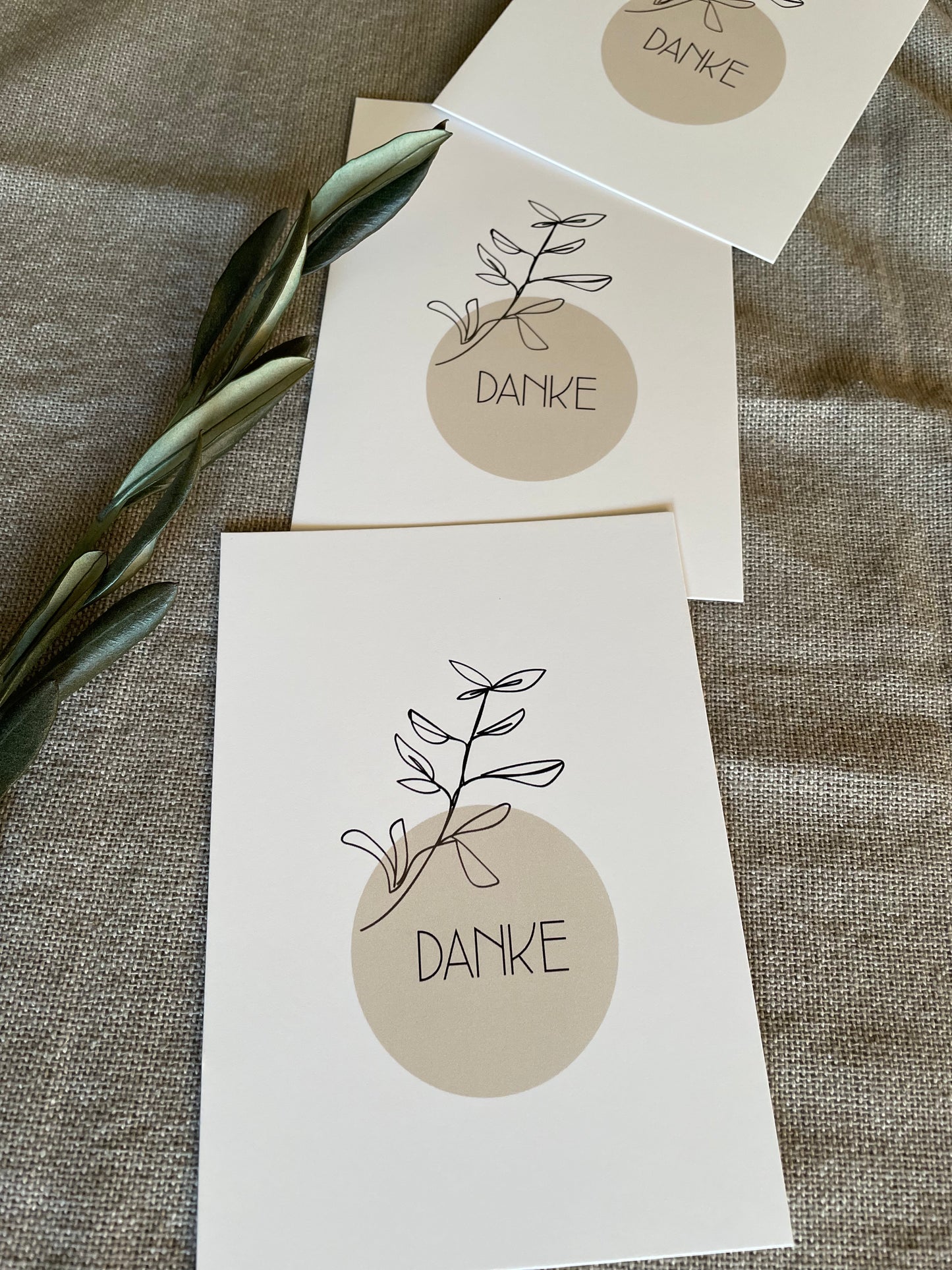 Danke -Karte