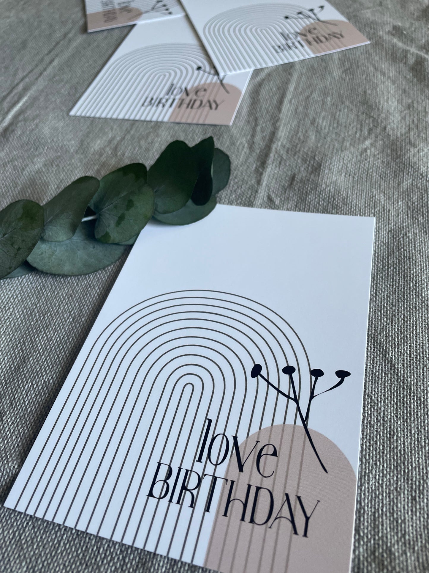 love birthday card