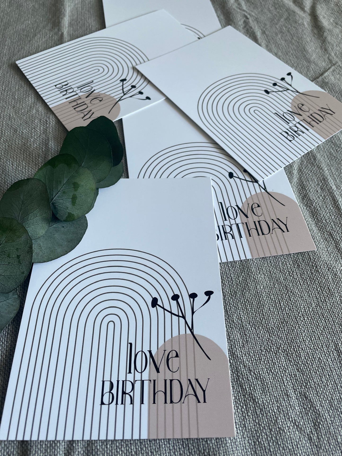 love birthday card