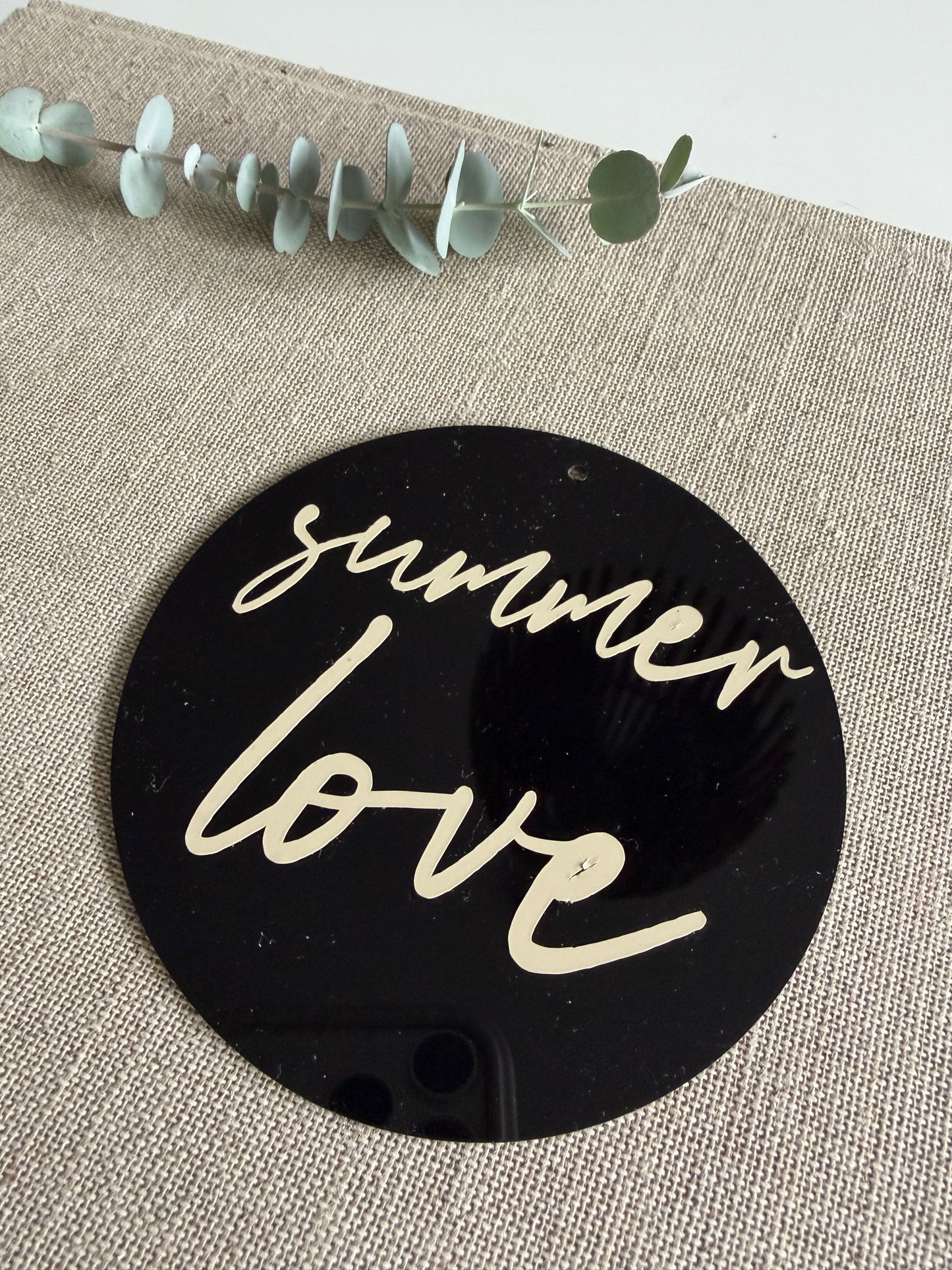 s u m m e r l o v e |Acrylscheibe