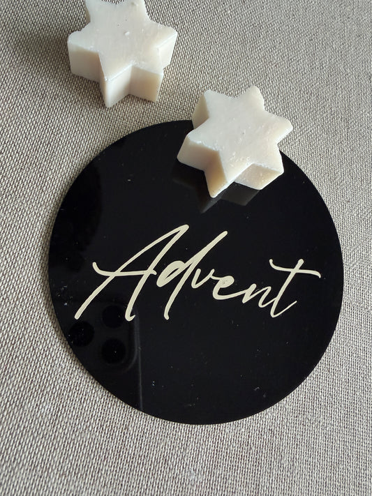 A d v e n t  |Acrylscheibe