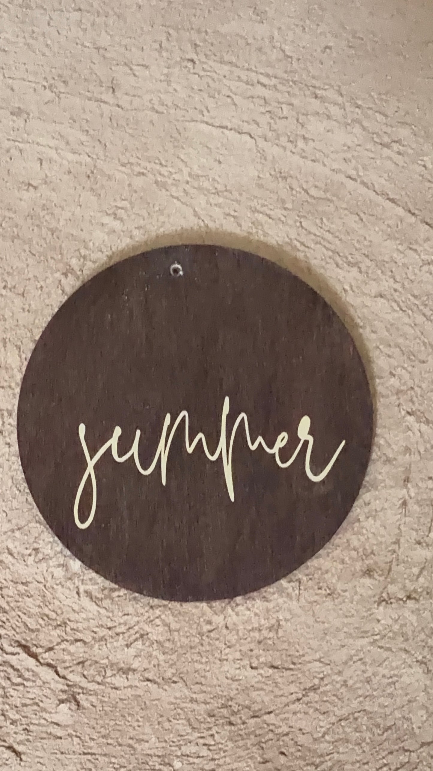 s u m m e r | Holzscheibe