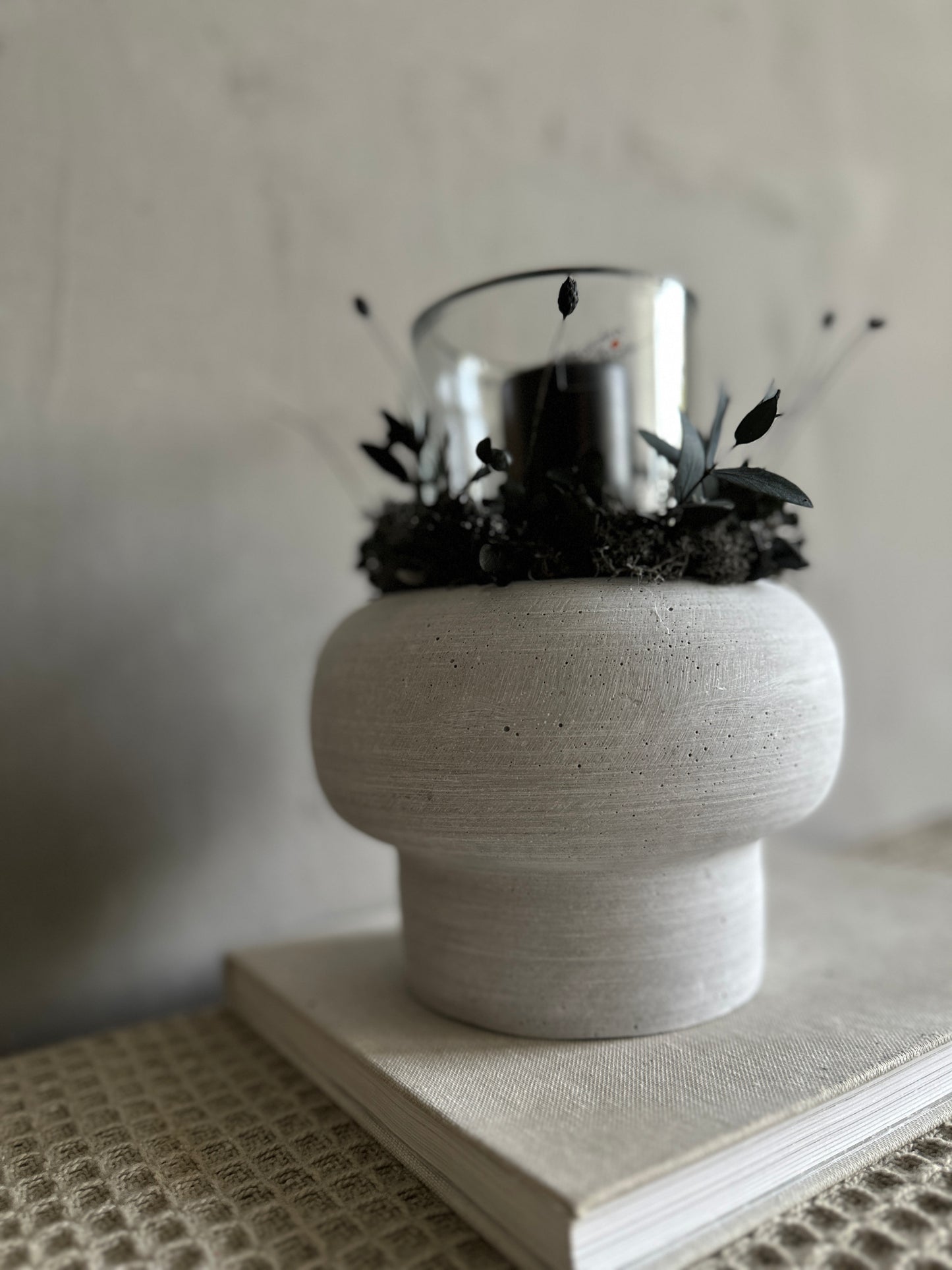 Vase &amp; happy flowers