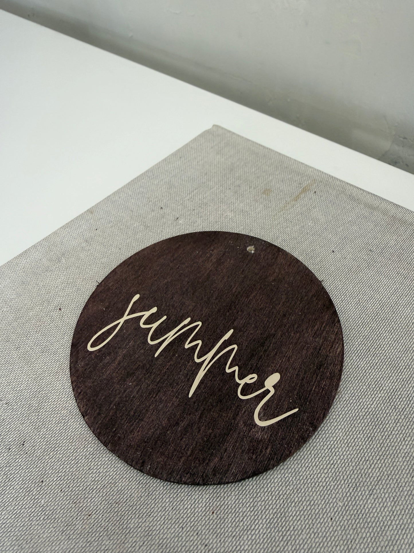 s u m m e r | Holzscheibe