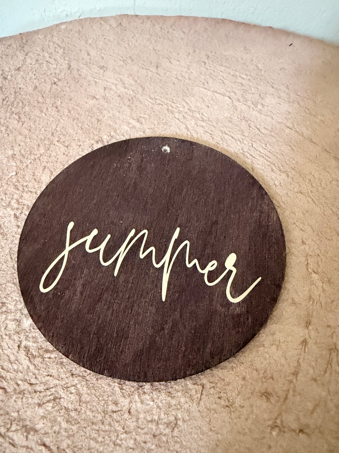 s u m m e r | Holzscheibe