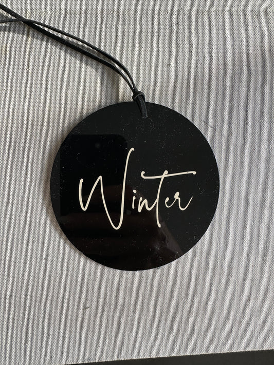 Winter- Acrylscheibe