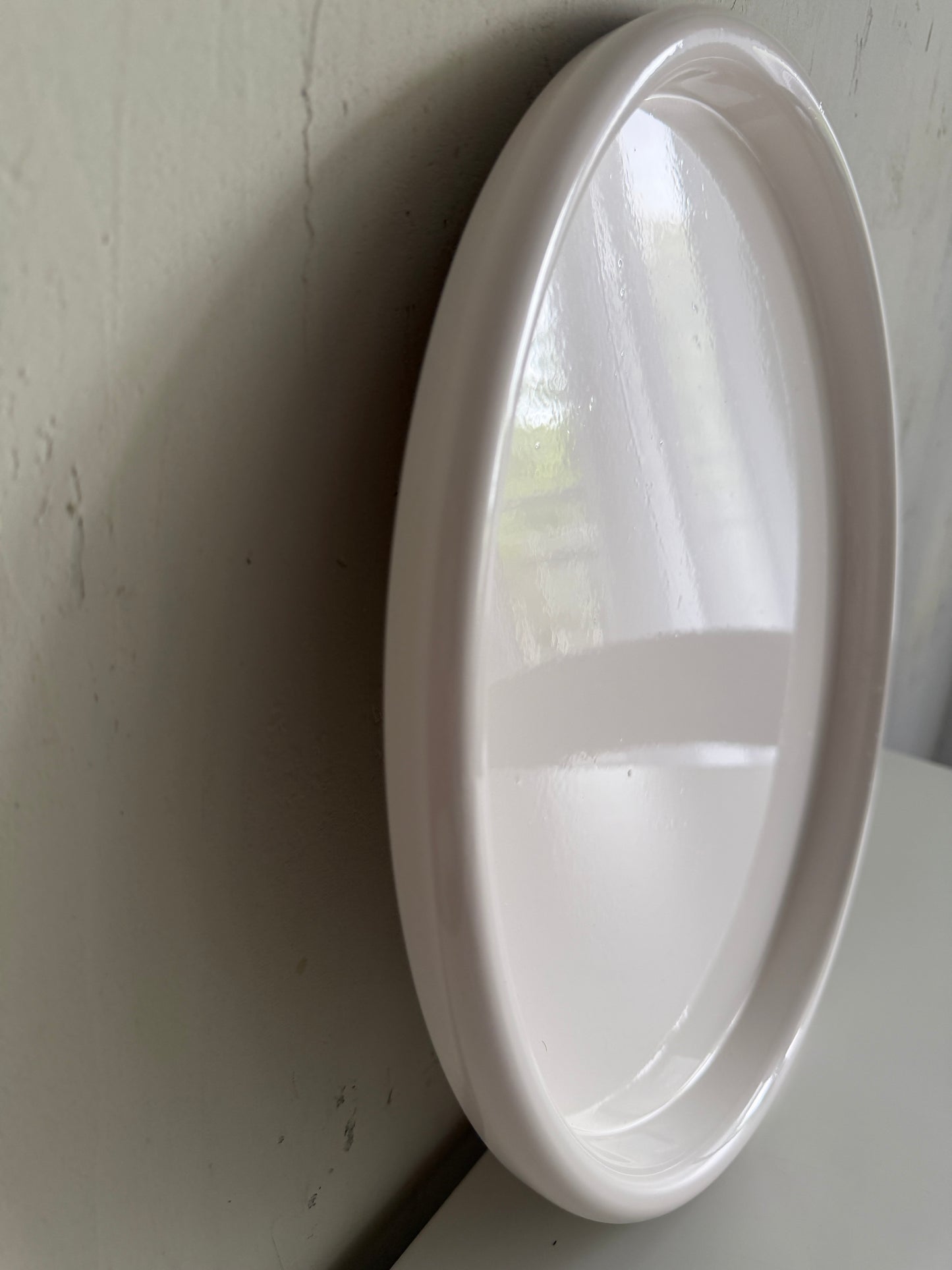 Candle plate - black