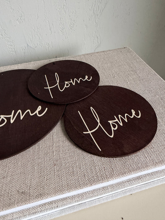 Holzscheibe | espresso