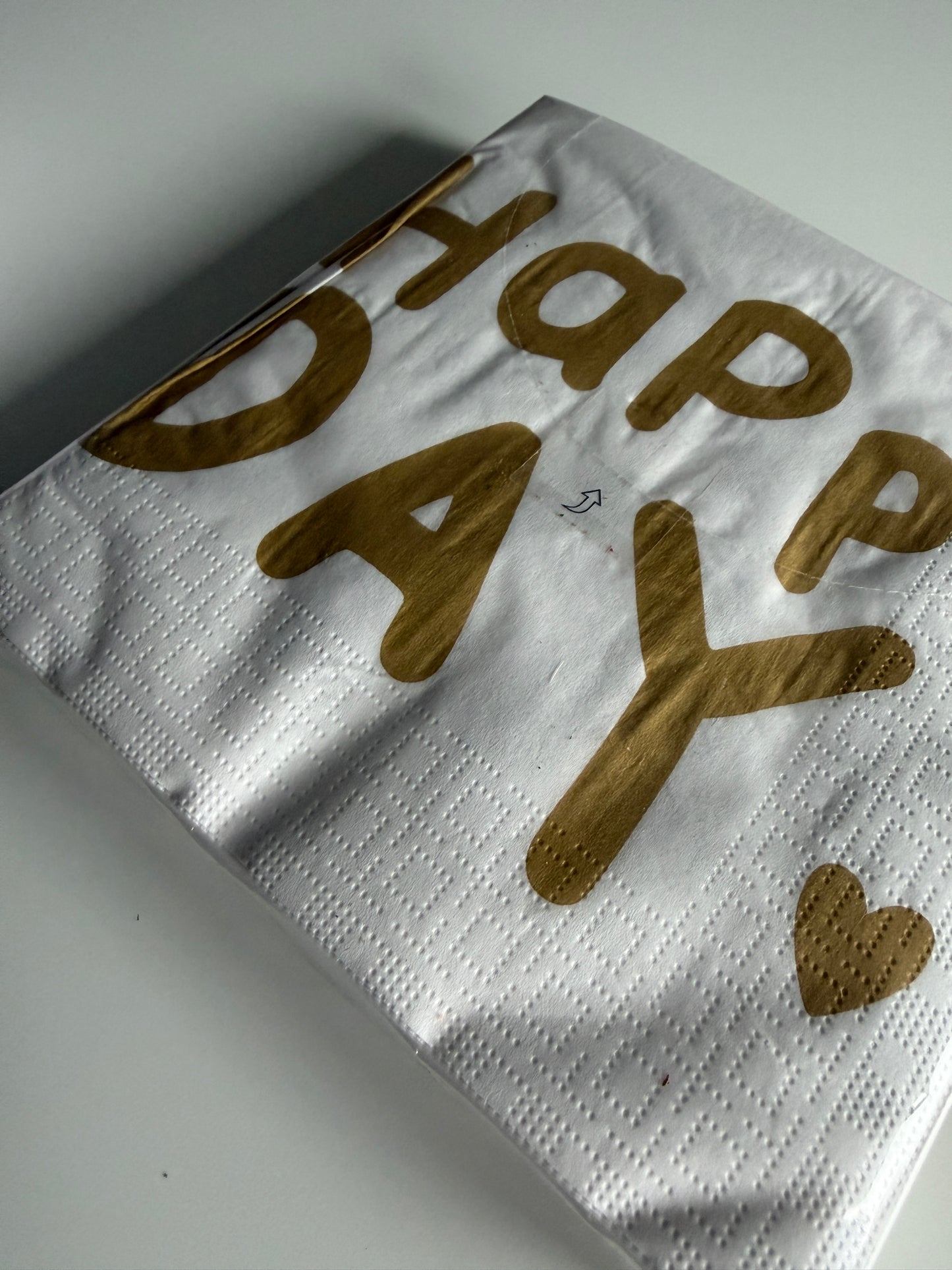Napkin -fleur black