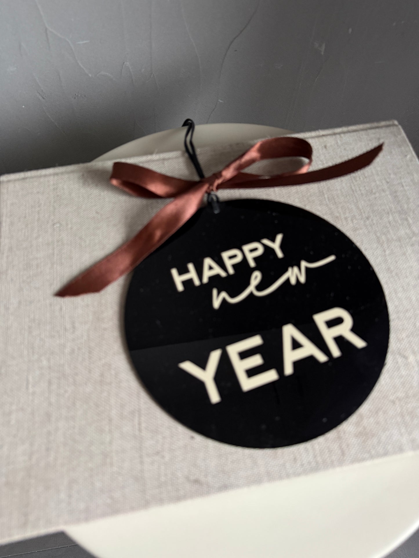 Happy new Year  |Acrylscheibe