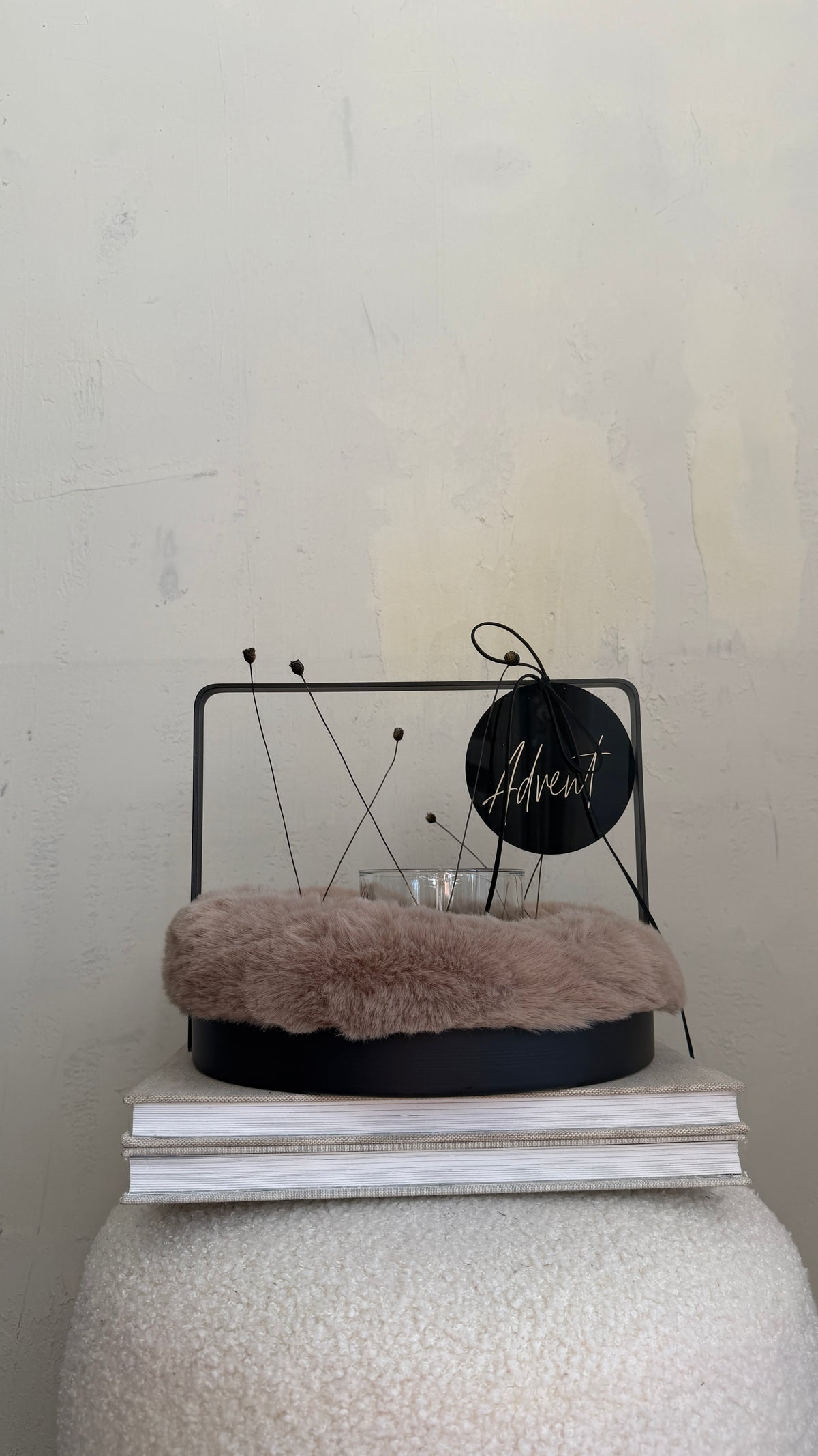 Set| fake fur. Advent