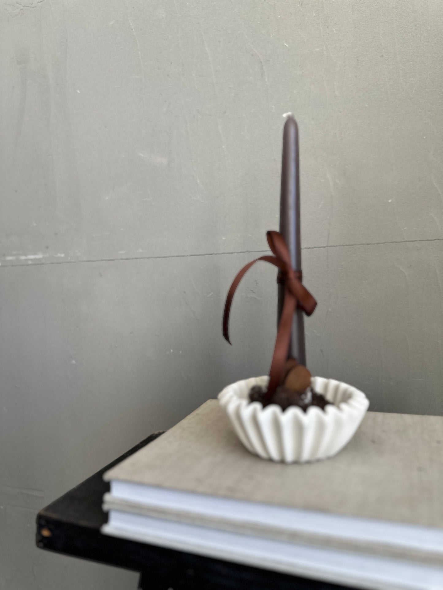 chocolate.  c a n d l e light