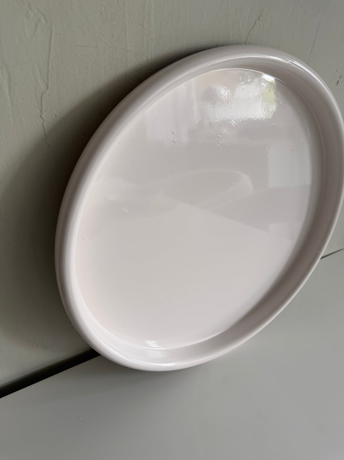 Candle plate - black