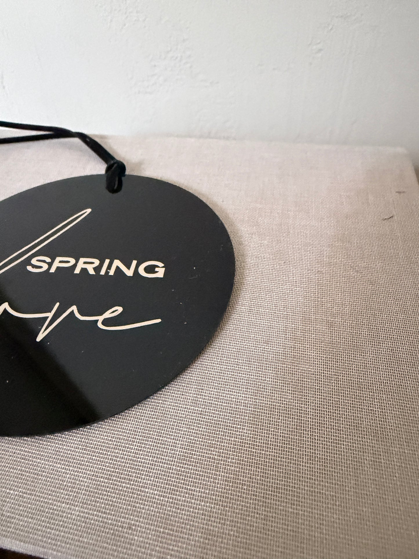 spring.  love |Acrylscheibe