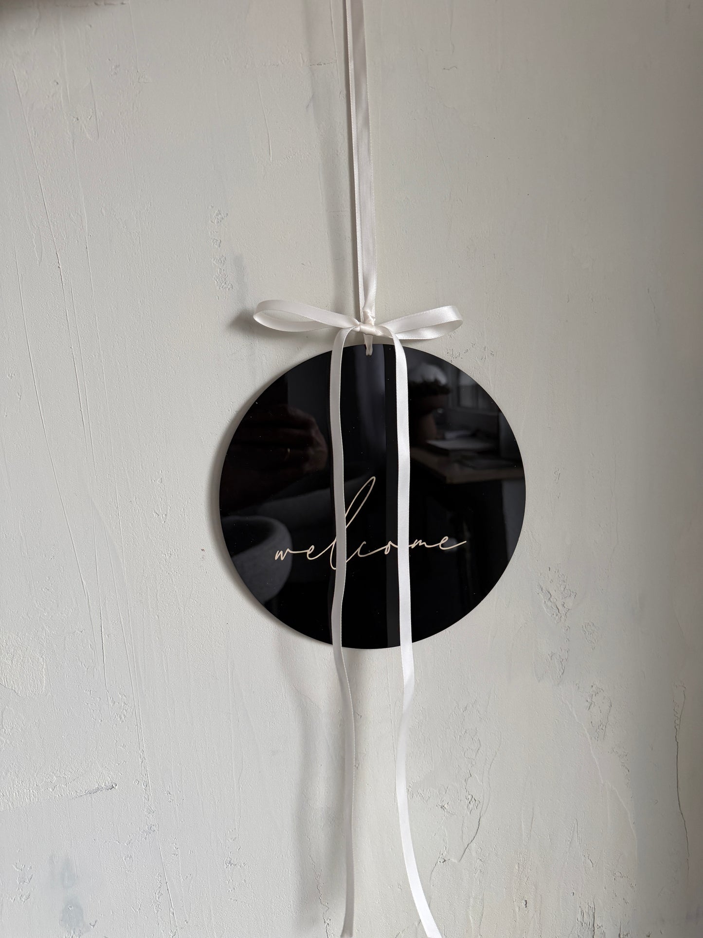 Acrylic disc - winter