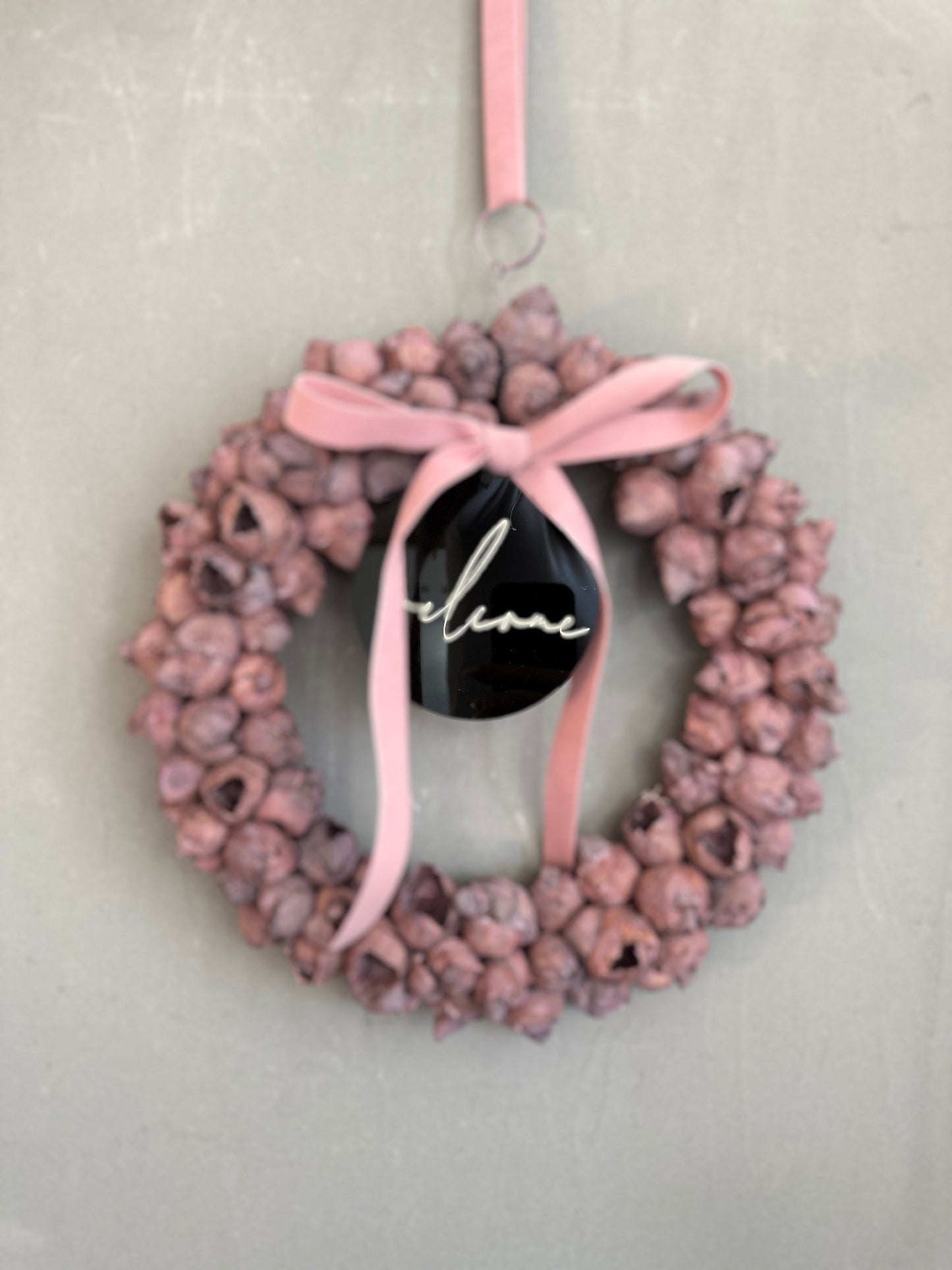 Wreath -Home black