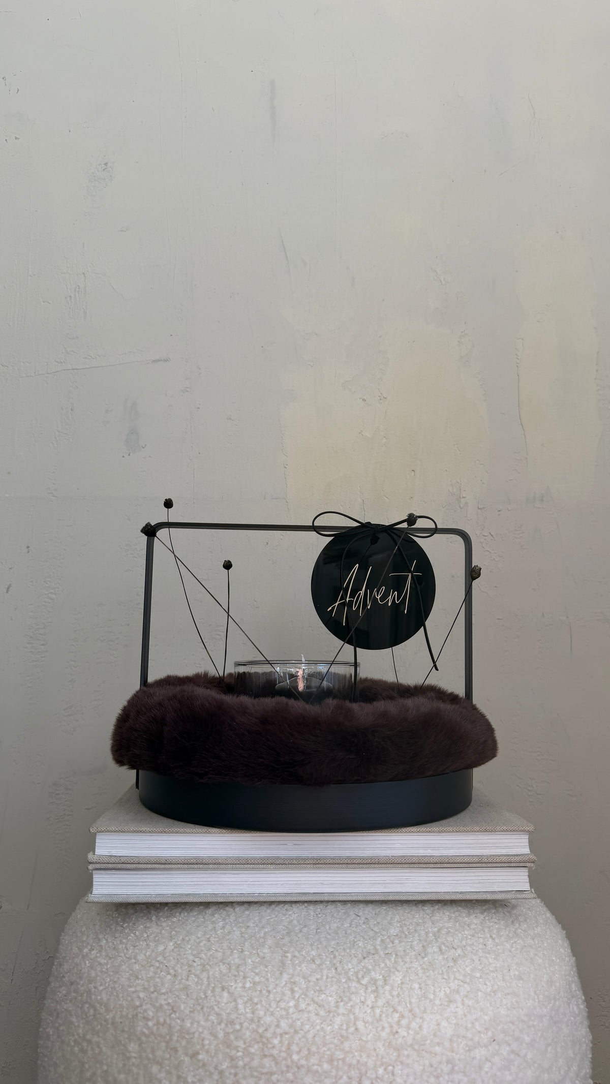 Set| fake fur. Advent