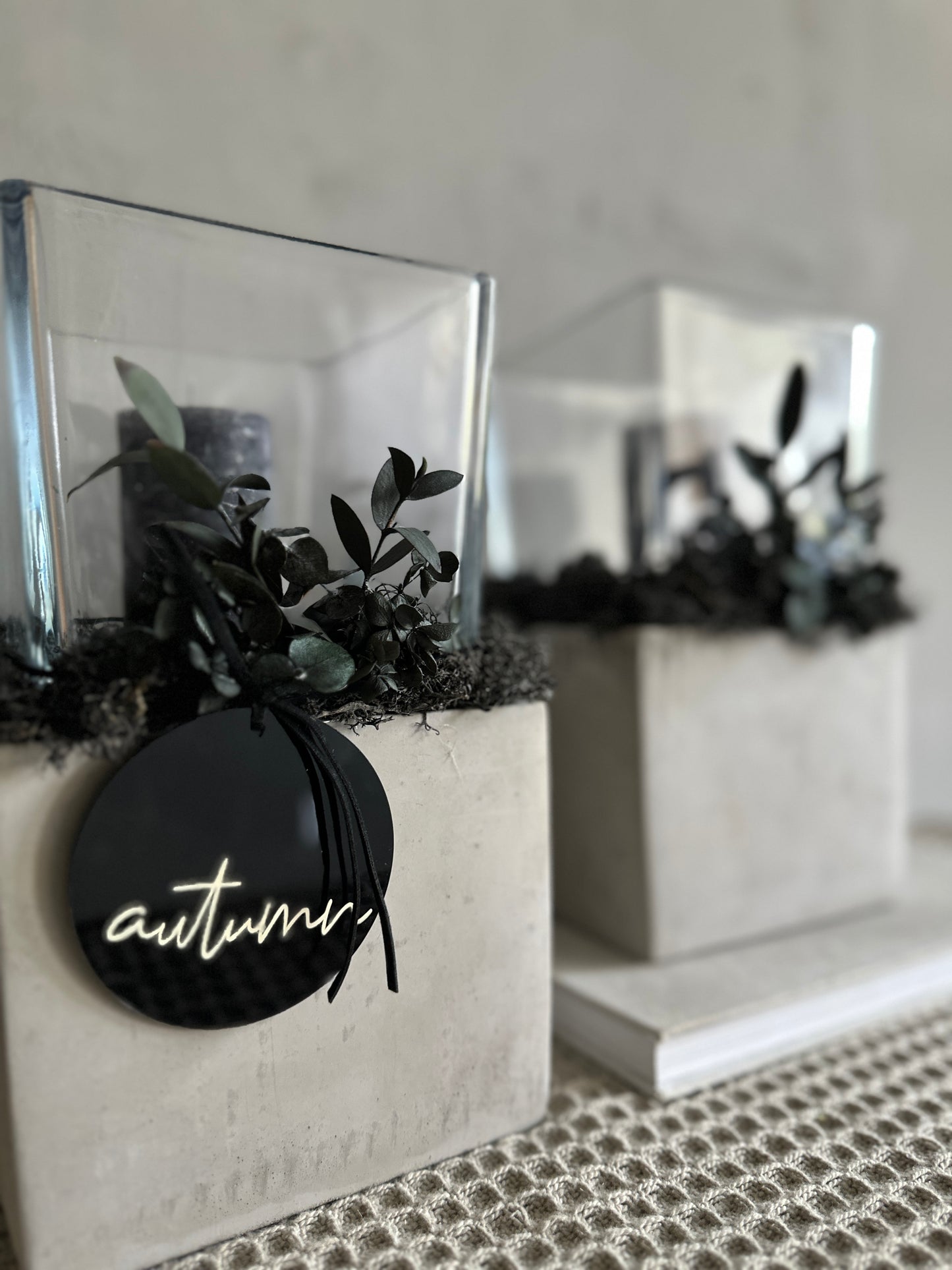 Autumn -light concrete