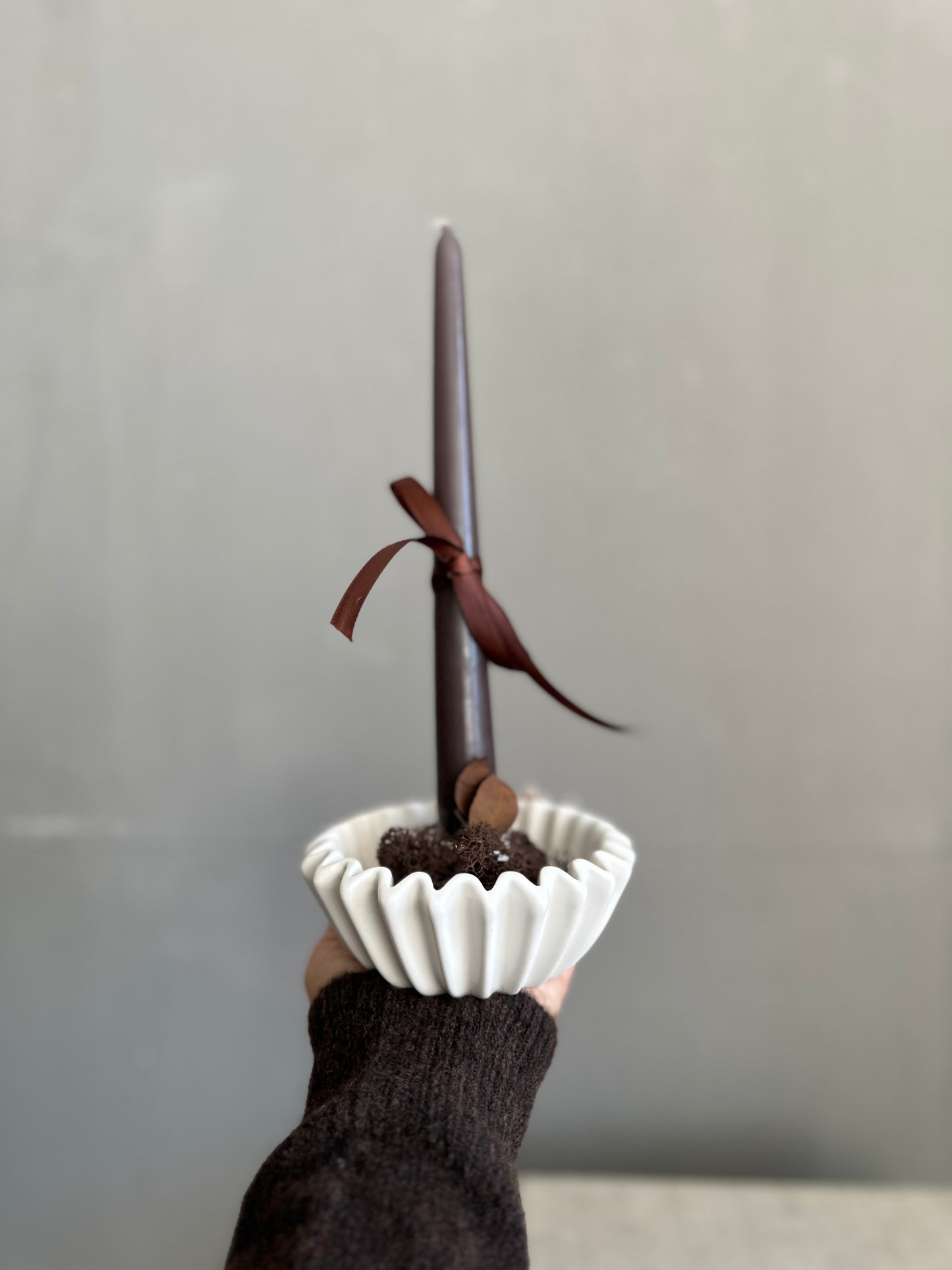 chocolate.  c a n d l e light