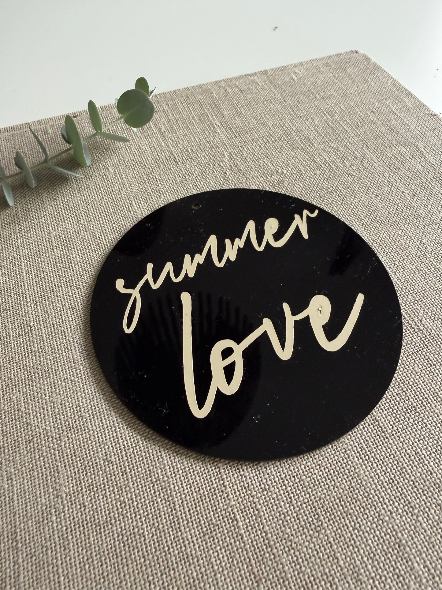 s u m m e r l o v e |Acrylscheibe