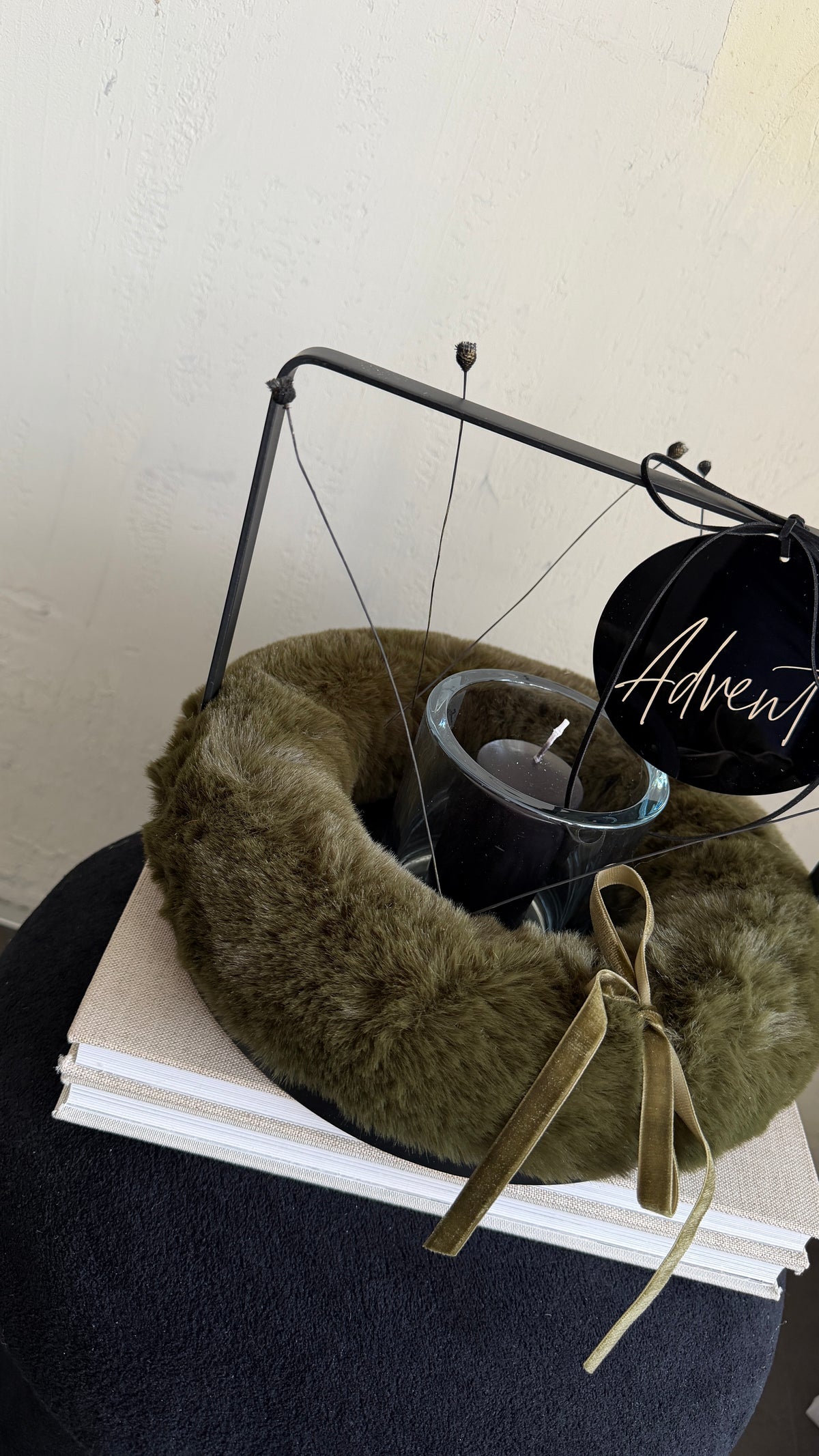 Set| fake fur. Advent