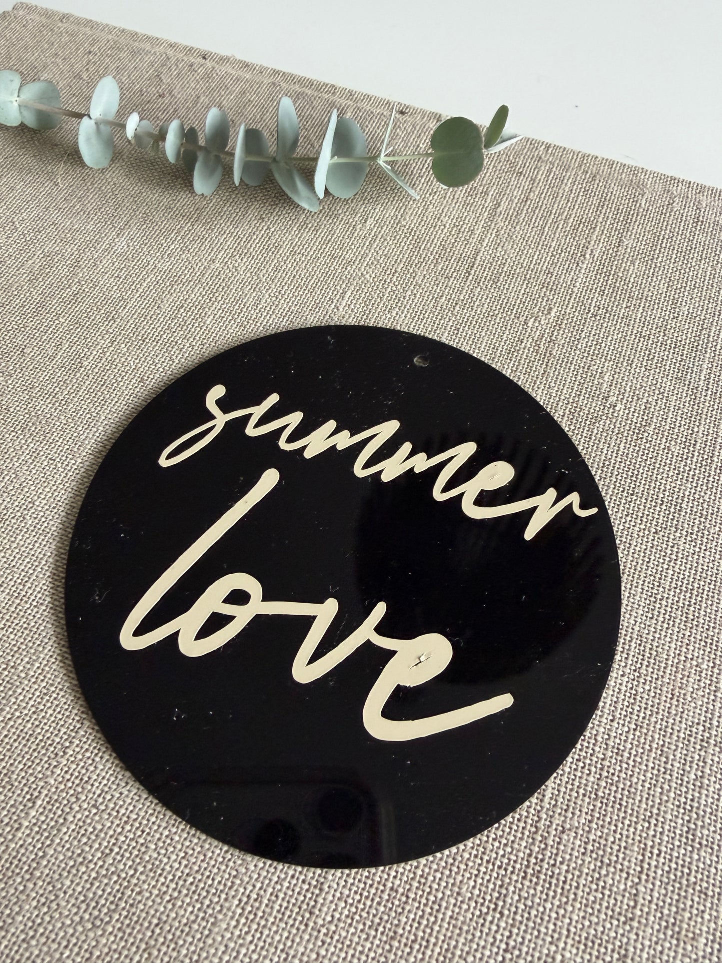 s u m m e r l o v e |Acrylscheibe