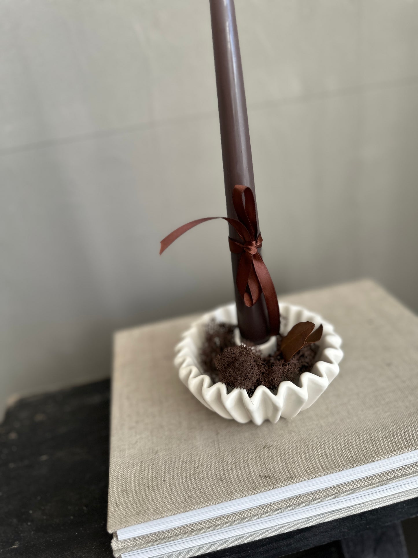 chocolate.  c a n d l e light