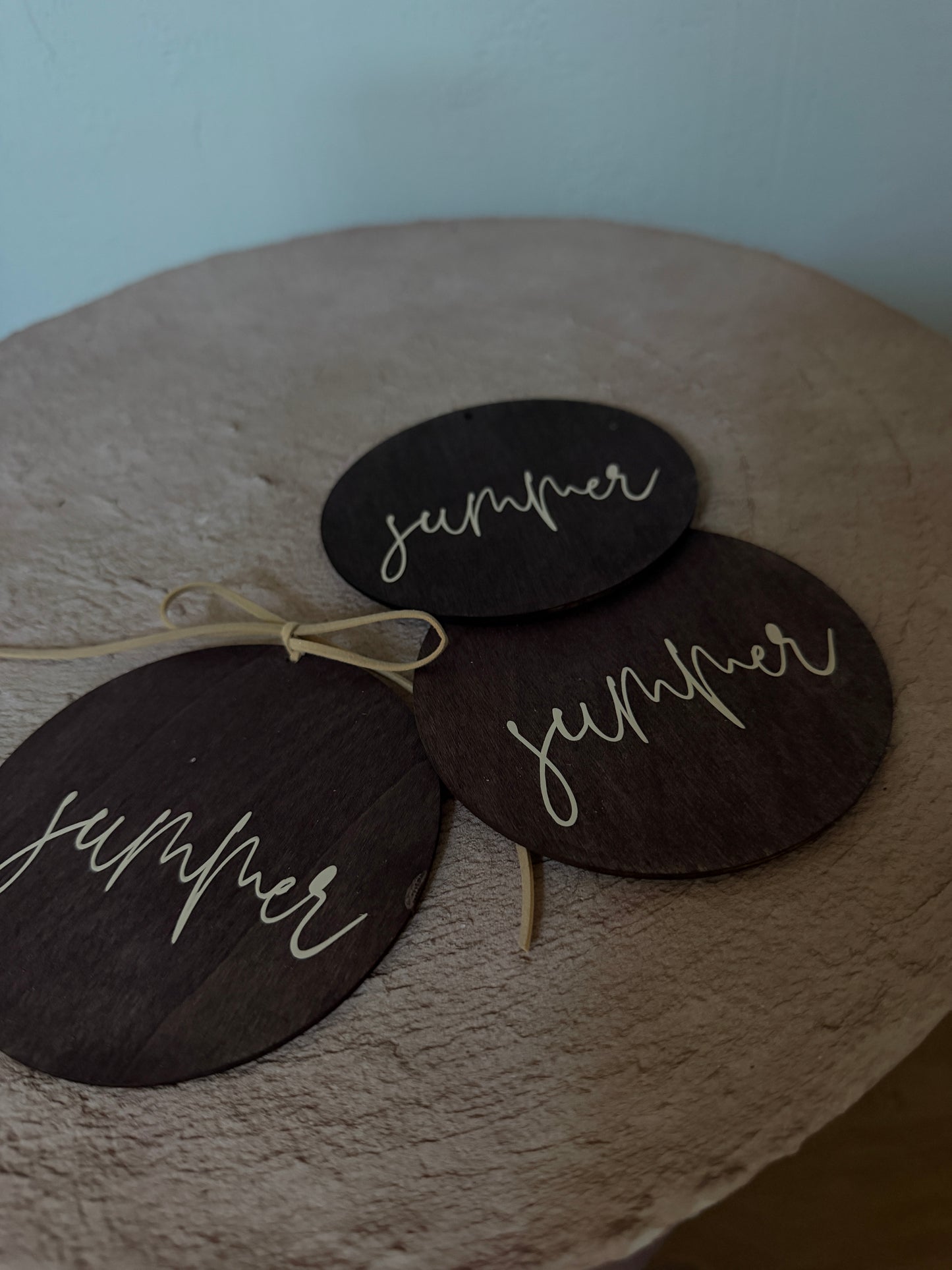 s u m m e r | Holzscheibe