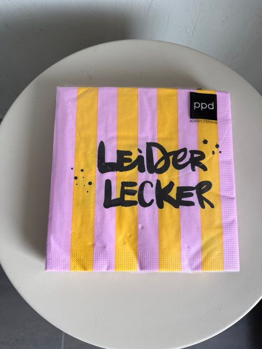 leider. l e c k e r