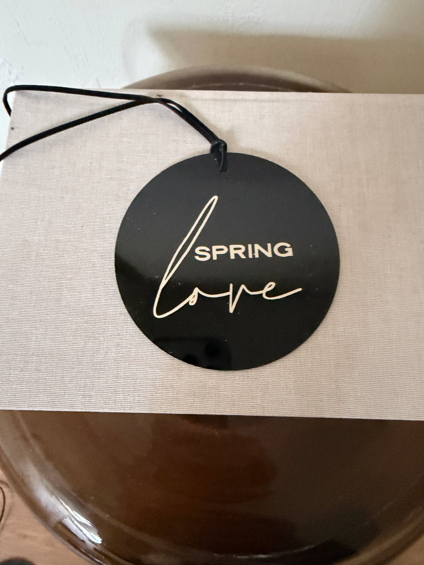 spring.  love |Acrylscheibe