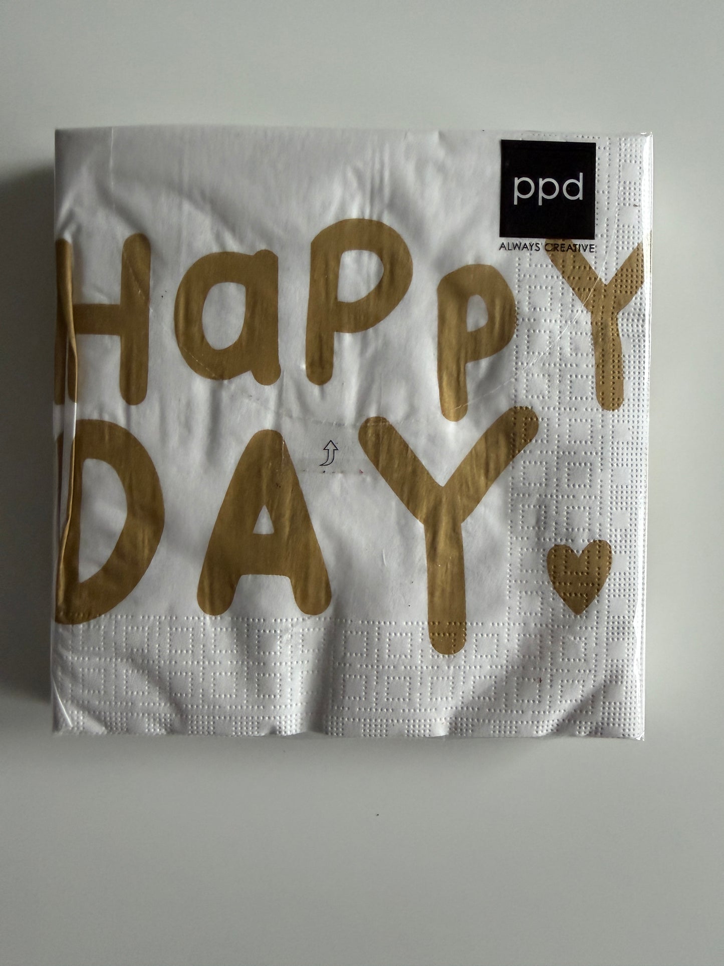 Napkin -fleur black