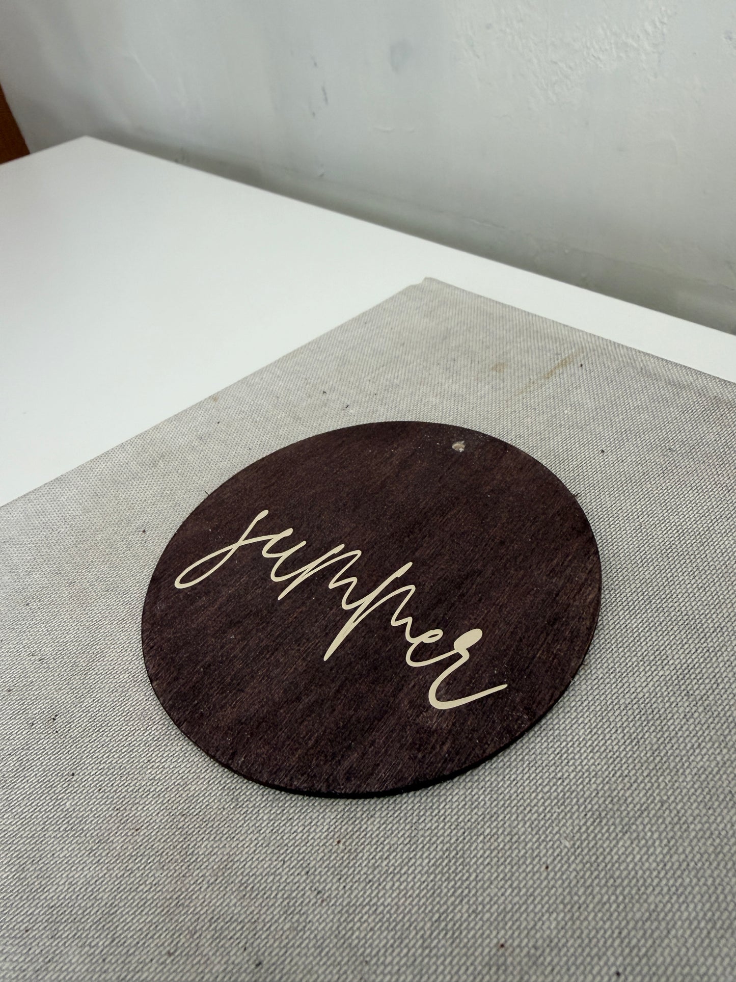 s u m m e r | Holzscheibe