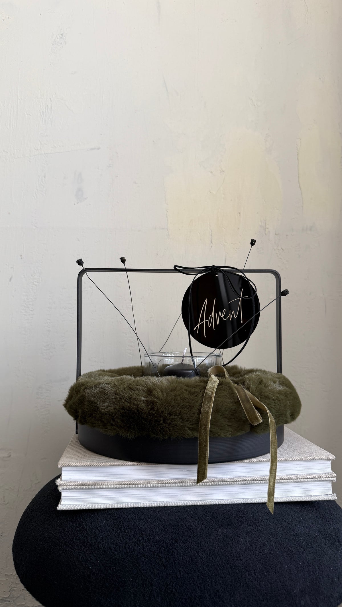 Set| fake fur. Advent