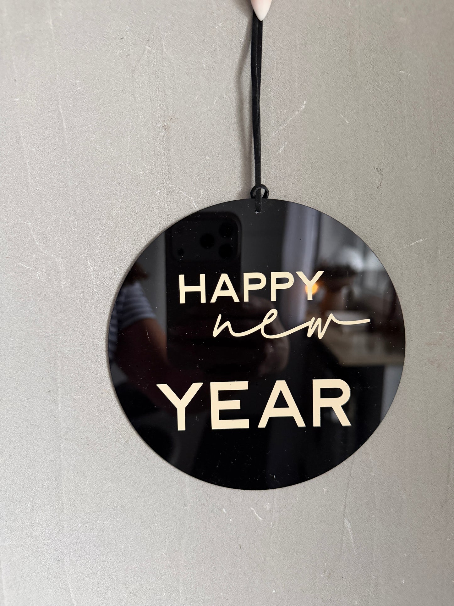 Happy new Year  |Acrylscheibe