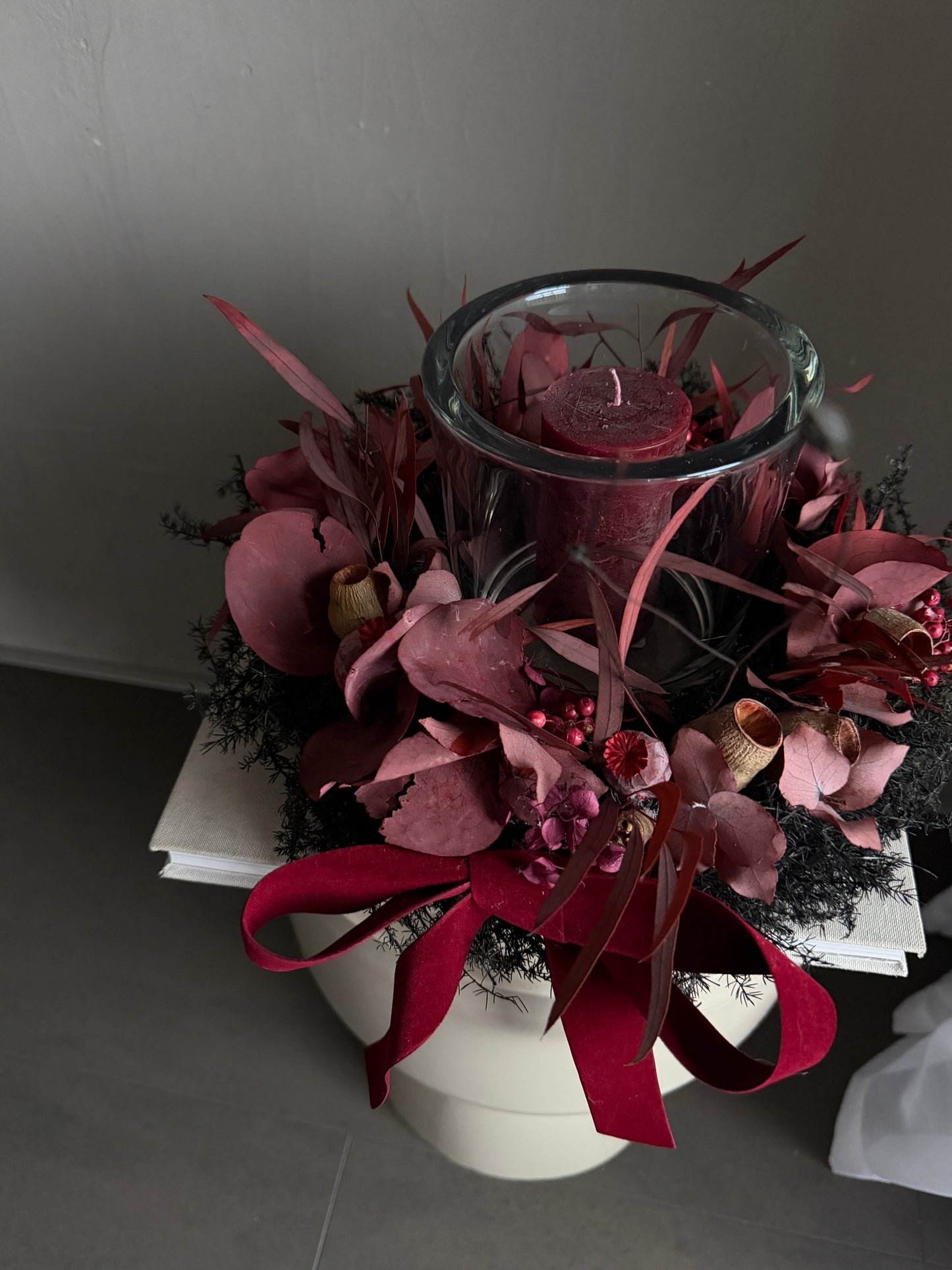 Advent - light| shades of red