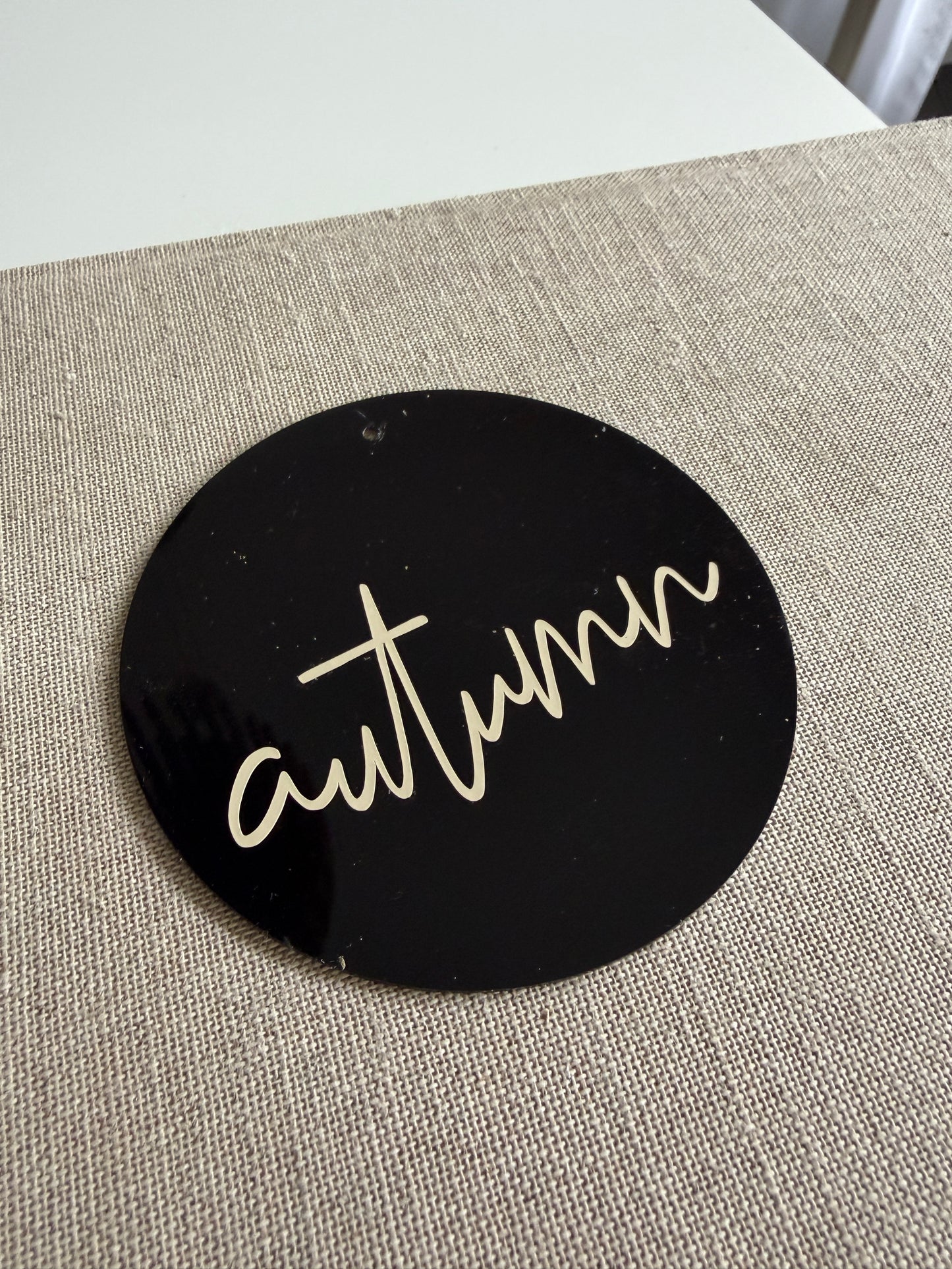 a u t u m n. |Acrylscheibe