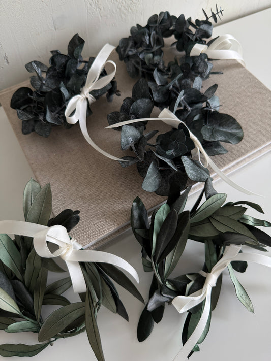 Candle plate -metal black