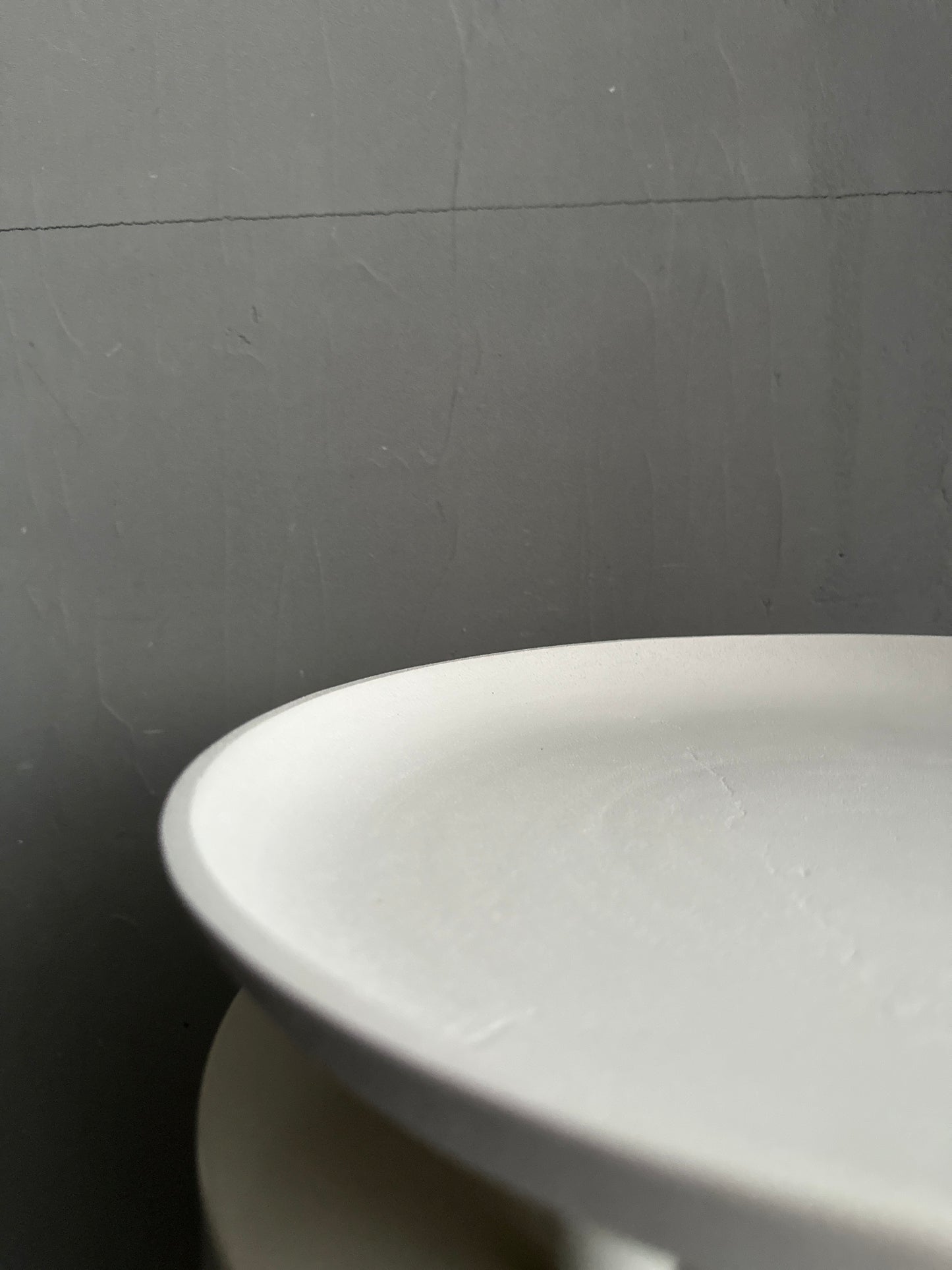 Schale _ beige Metall